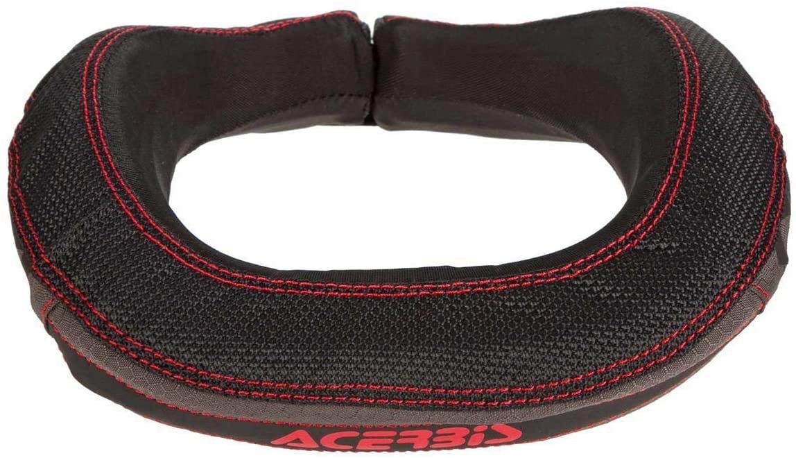 Acerbis 0023931.323 Collar para Niño X-Round, Negro Rojo