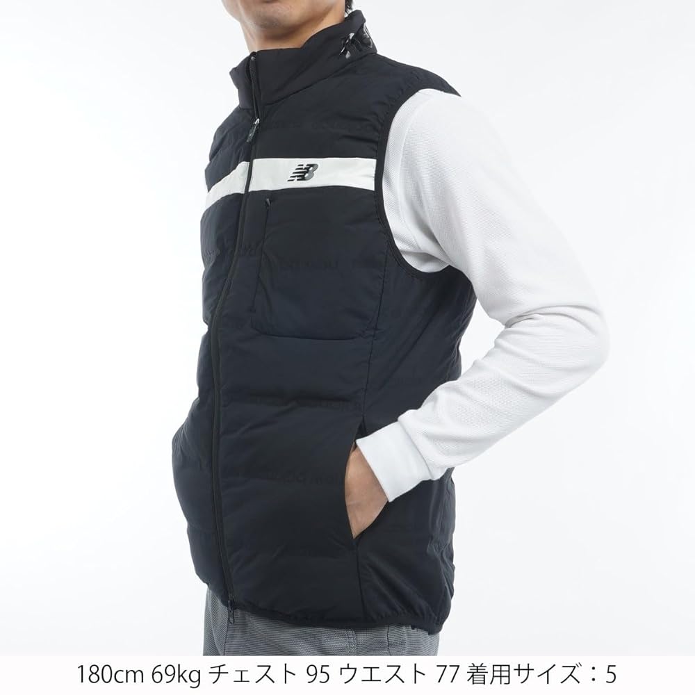 新品　NEW BALANCE GOLF メンズ　ダウンベスト カジュアルゴルフドットコムby PALM SPRINGSにnew balance golf