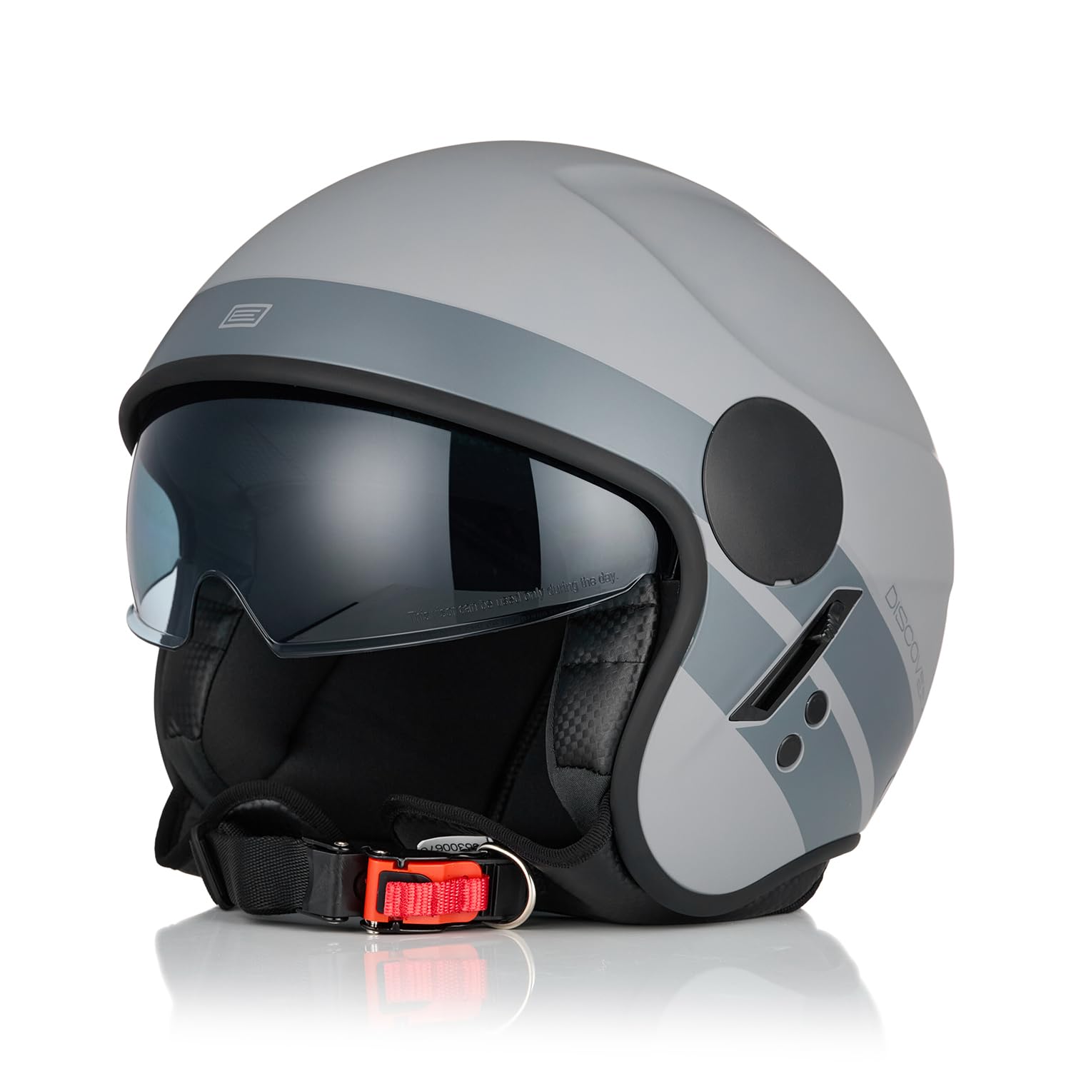 ORIGINE Motorradhelm Jet Scooter Helm mit Visier ECE2206 Zertifizierung