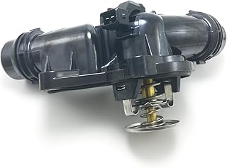 TLKHENG 11530139877,11531437040 Caixa de termostato/saída de água compatível com BMW E38 E65 E66 E83 E53 E36 323I 325I 328I 330I 525I 528I 530I X3 X5 Z330I Z4