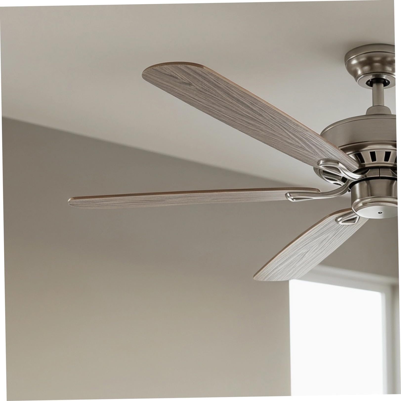 Toyvian 4 Pezzi Lame per Ventilatore Soffitto con Effetto Legno Accessori di Ricambio per Lampade Soffitto Design Raffinato e Resistente per Ambienti Domestici