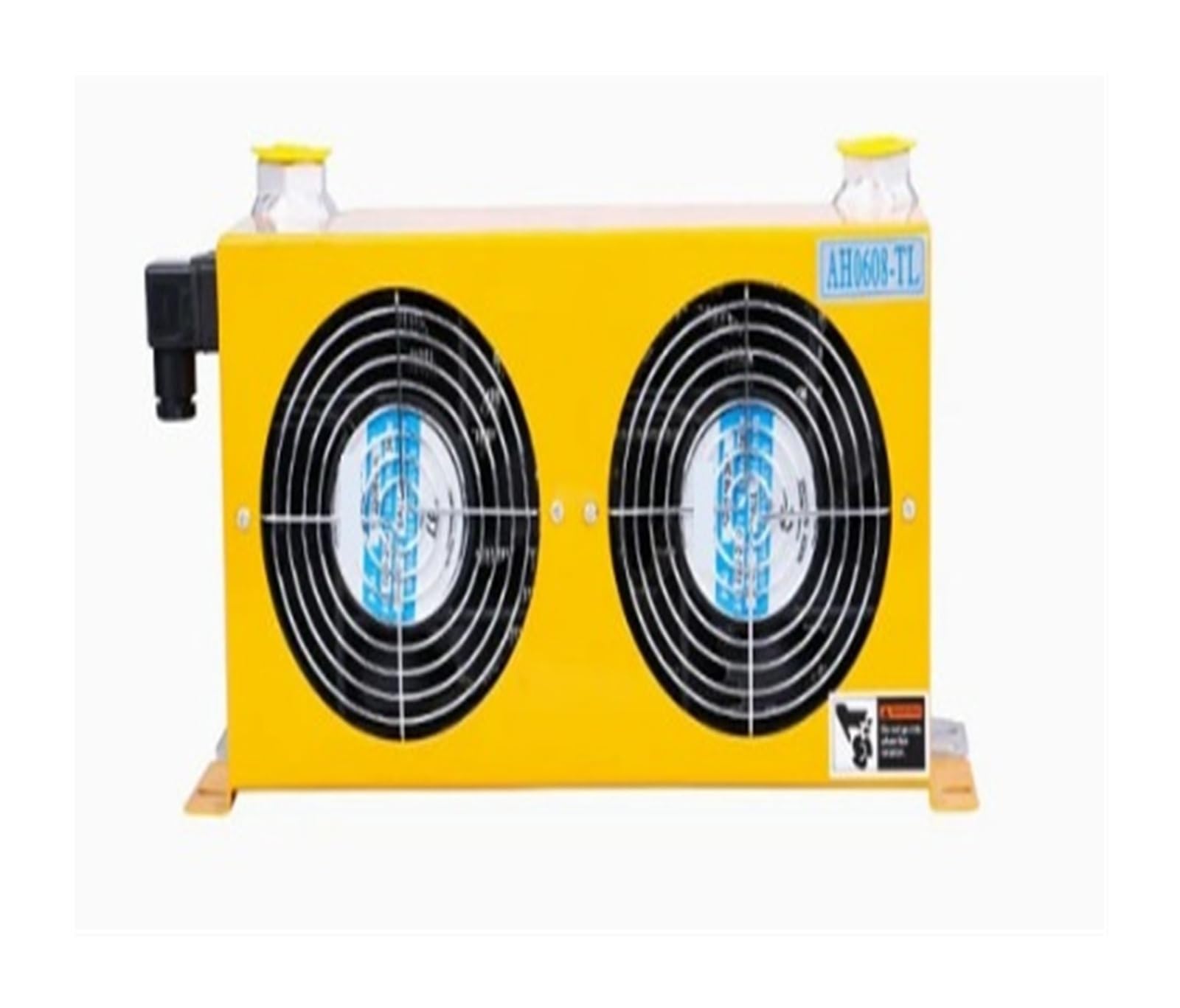 AH0608TL Radiatore dell'olio idraulico raffreddato ad aria da 60 l/min Serie 48W Radiatori dell'olio idraulici in alluminio con alette a piastra Operazione stabile
