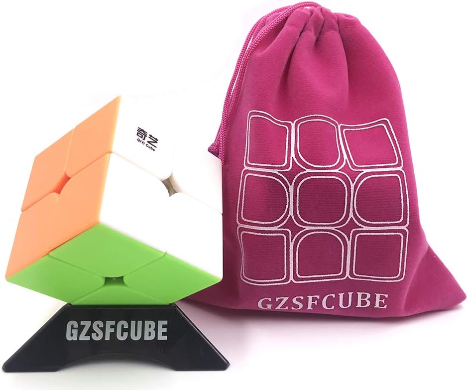 Qiyi Qidi S 2x2 Speed Cube Magic Cube Puzzle Toys Stickerless