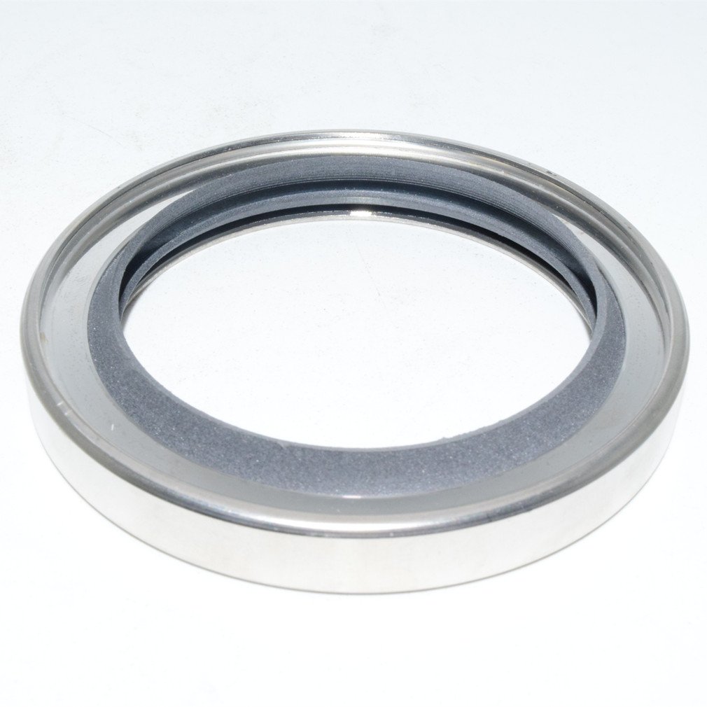 Uszczelka do warg 60 x 80 x 10 mm B2PT styl stal szlachetna powłoka z teflonem PTFE podwójna warga pierścień uszczelniający fala promieniowa uszczelka oleju do ekspresu do espresso