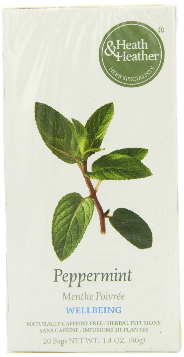 Heath and Heather Peppermint Herbal Tea - 20 Bags