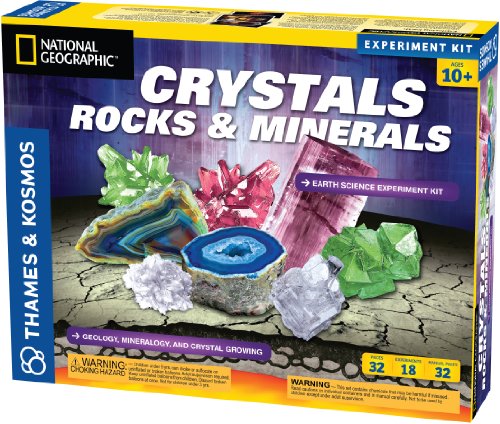 Thames & Kosmos Earth Science Crystals, Rocks, And Minerals #TOP4