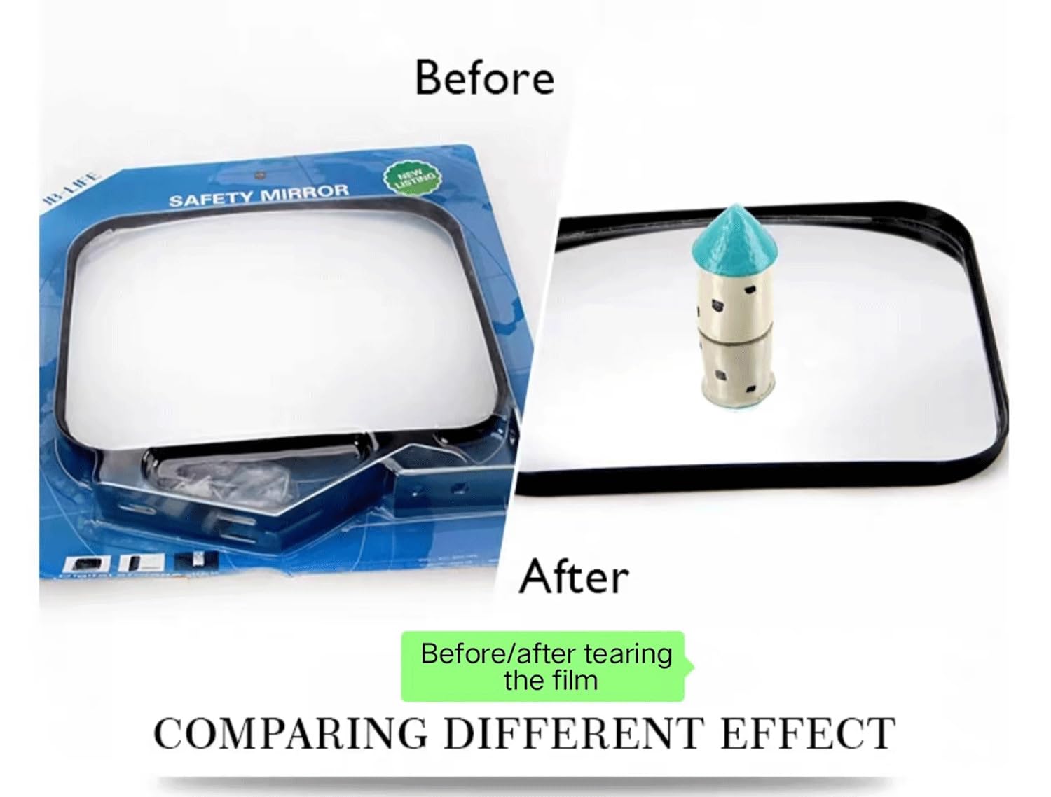 Specchio Antifurto Convesso Leggero da 16 Cm Specchio di Sicurezza di Sorveglianza del Supermercato per Aumentare Il Campo Visivo dello Specchio in Curva(Size:20 * 24cm)