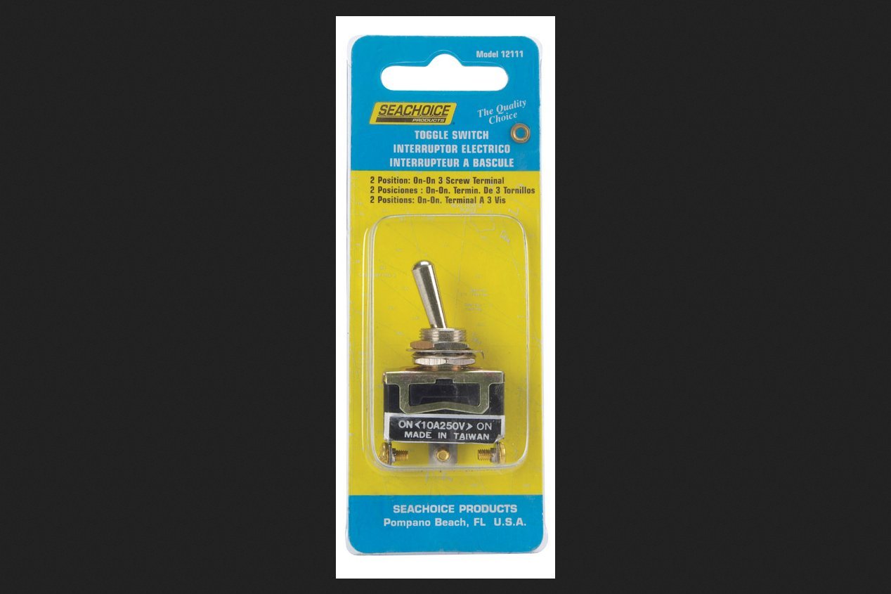 TOGGLE SWITCH 2 POS/3 TERM