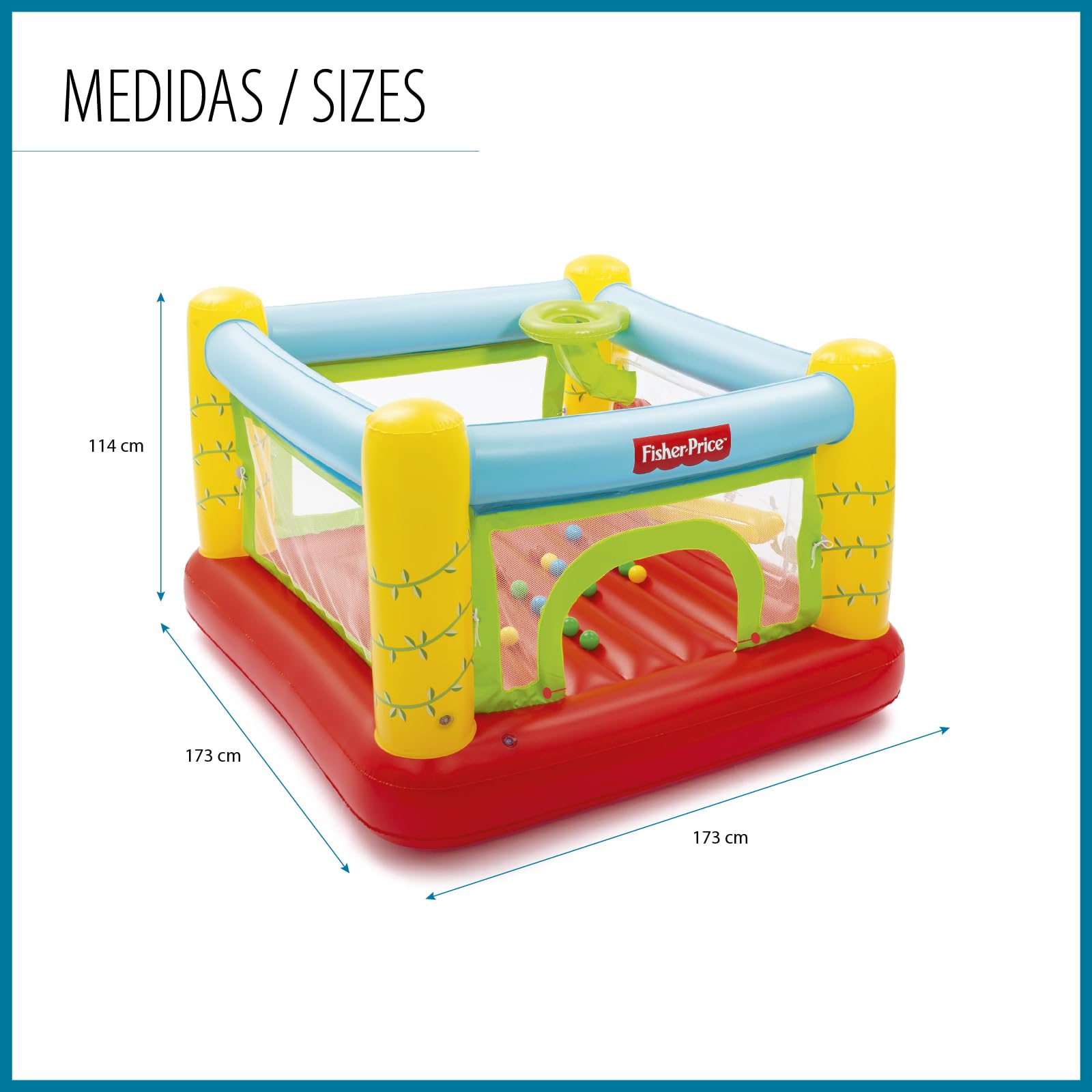 Bestway 93542 Castello Gonfiabile Jumptacular, 3 Anni+