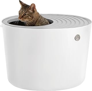 by Amazon 上から猫トイレ システムトイレタイプ お試しセット (消臭シート5枚、消臭サンド2L付き)