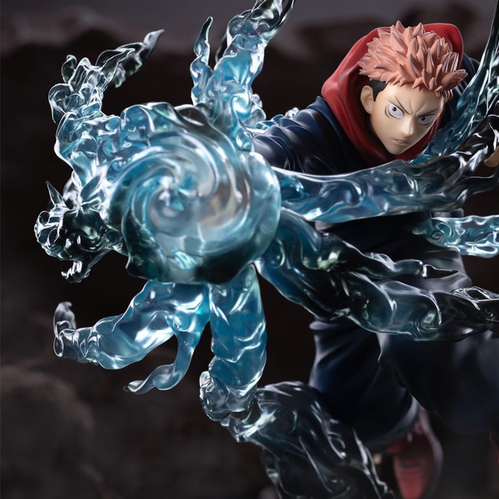 Zhongkaihua JJK Anime Figuren Set Kampf-Edition Modell, Itadori Yuji Sammlerfiguren 16 cm, JJK Merch Statuen für Dekoration Geschenk