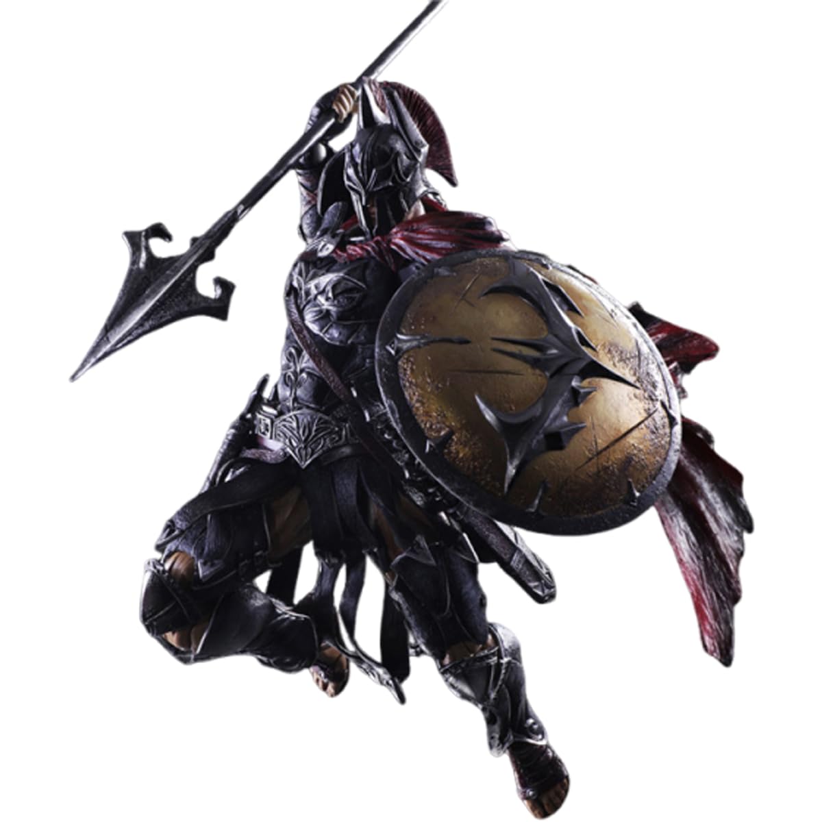 Figura de acción del Guerrero Espartano|Escultura de Figura de Caballero Vintage|Múltiples Poses de Manos y Accesorios de Armas|Coleccionables y Deco Medievales|Regalo de cumpleaños