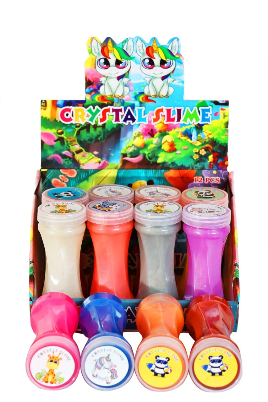 3 Neon Slime (Liquid) Multicolor Putty Toy