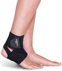 Kestal Tornozeleira Ajustável Neosoft Preto, Único ajustável