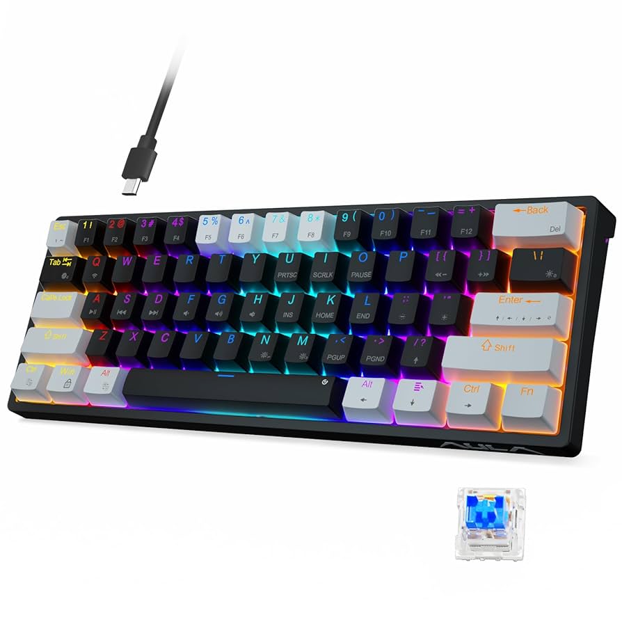AULA win60 フルカスタム AULA win60 フルカスタム AULA 60 Percent Wired Mechanical Gaming