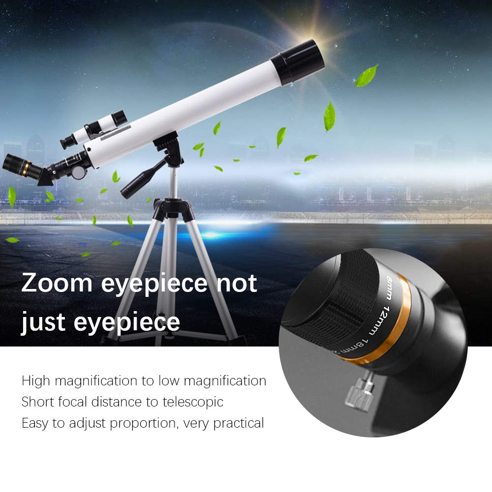 Sxhlseller Oculare da 8-24 mm - Oculare di con Pellicola di Rivestimento Multistrato Completo - Adatto per Telescopio Astronomico da 31,7 mm / 1,25 Pollici