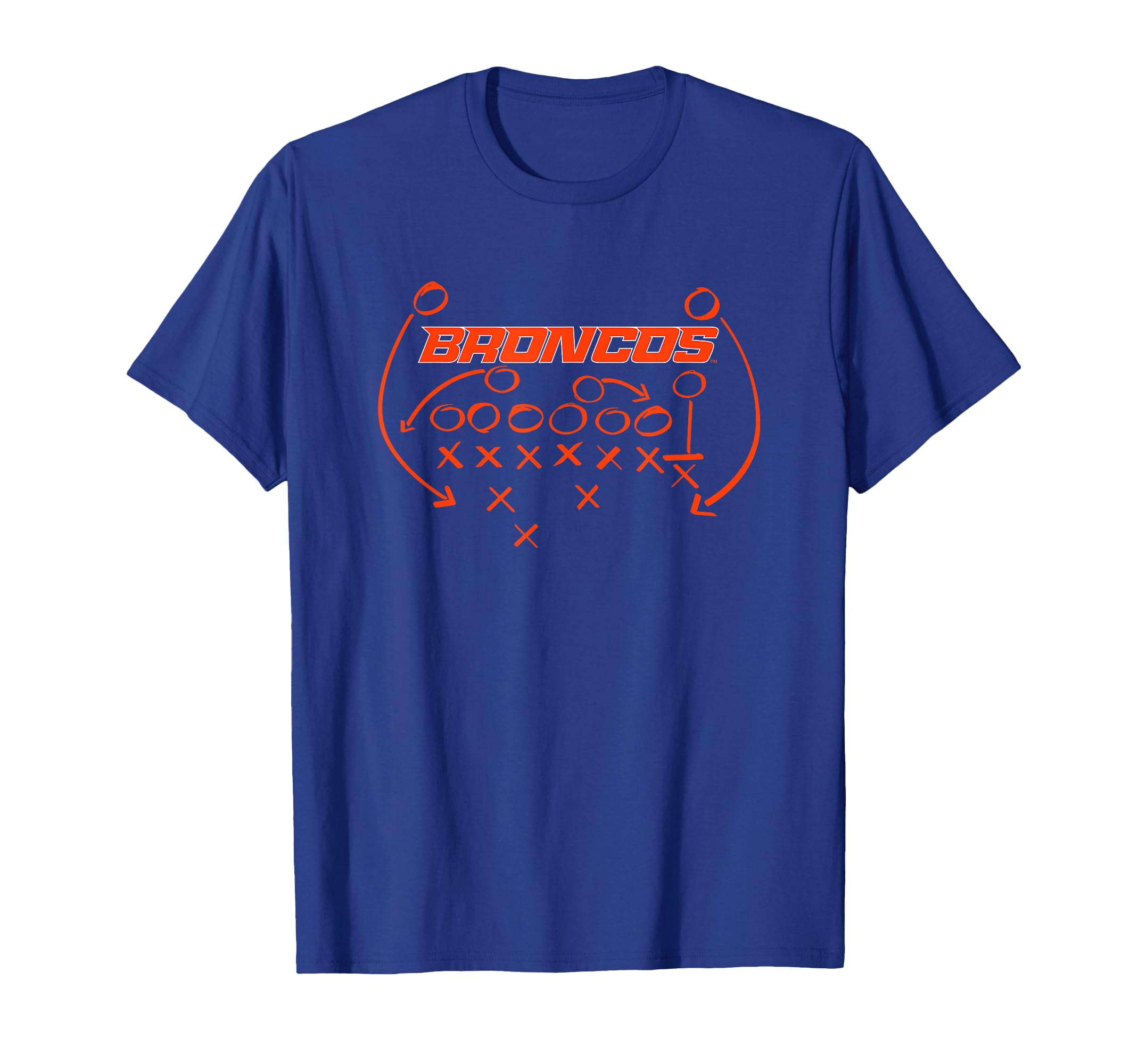 Boise State University BSU Broncos Football Play T-Shirt