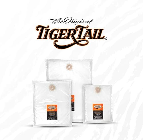 Vista 5 de Tiger Tail DrySoak - Bolsa de terapia de agua caliente, grande (5 galones), fabricada en Estados Unidos (marca Fomentek)
