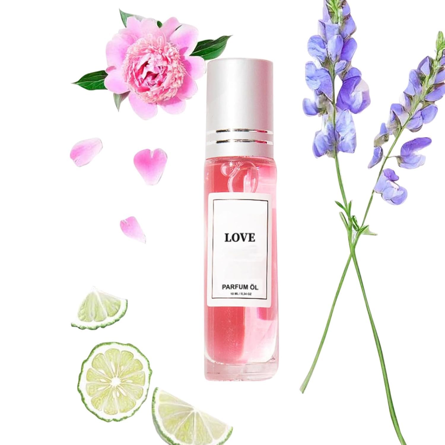 Pheromone Perfume Woman, 2025 Pheromone Perfume Original Women, Roll-On Pheromone Fragrances Woman, Enhanced Scents Pheromone Perfume (Lavenders)