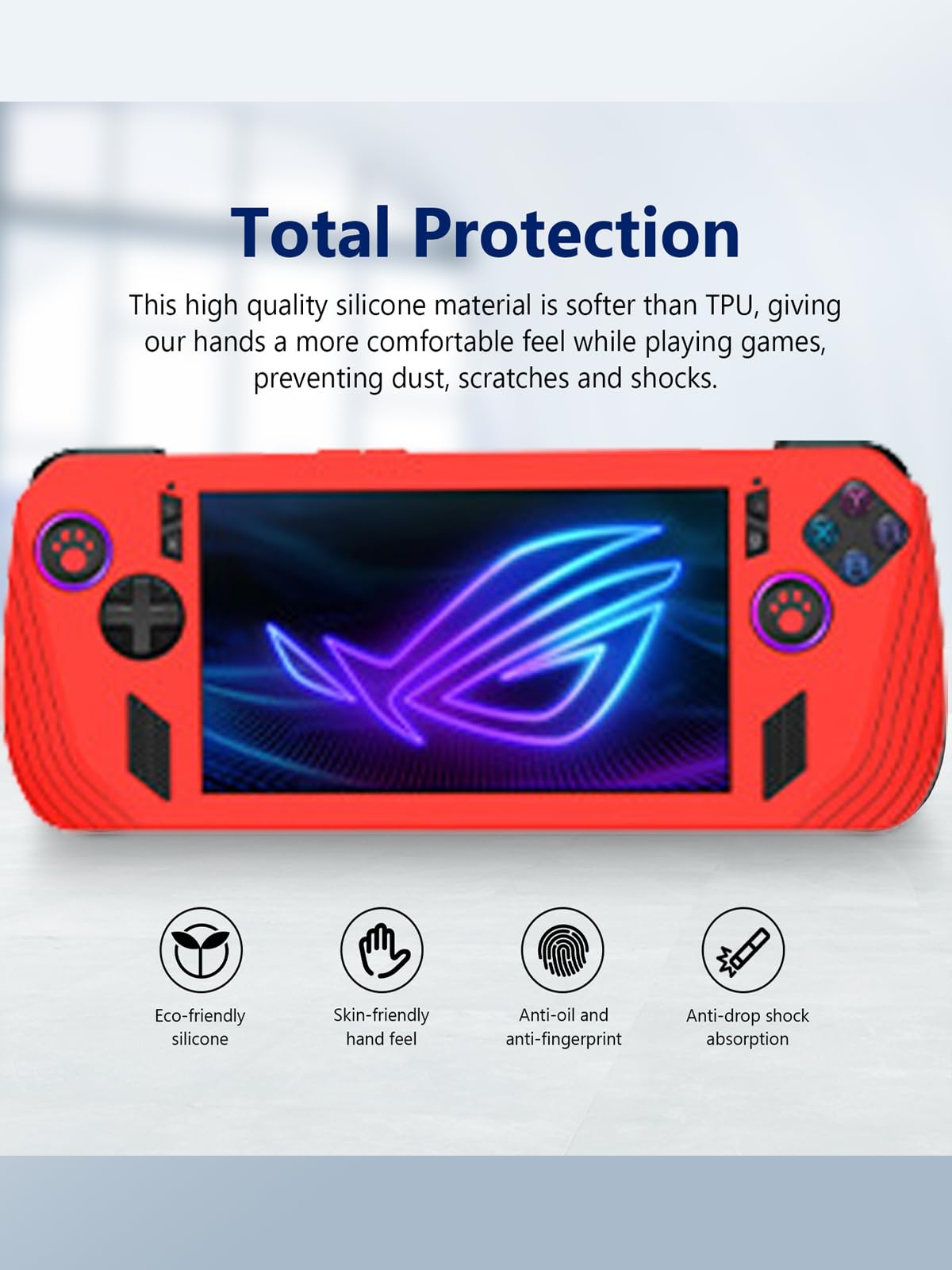 Amazon.com: Silicone Case for ASUS ROG Ally X 2024 New Gaming
