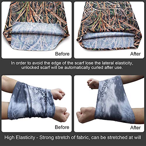 Seamless Face Mask| Bandana for Dust| Headband | Magic Scarf| Head Wrap| Windproof Neck Warmer| Neck Gaiter| Balaclava| Headwear | Animal Sweatband For Music Festivals, Raves, Outdoors (gorilla)
