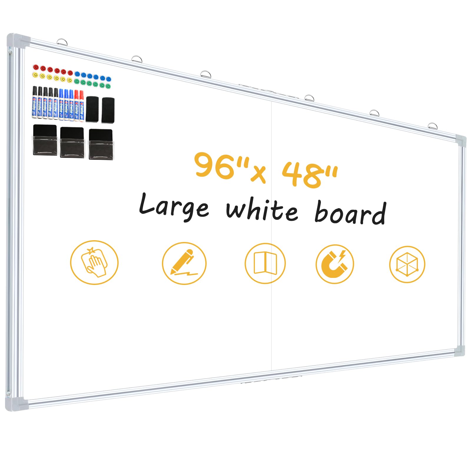 Photo 1 of Offi-eqp 96" x 48" Magnetic Whiteboard