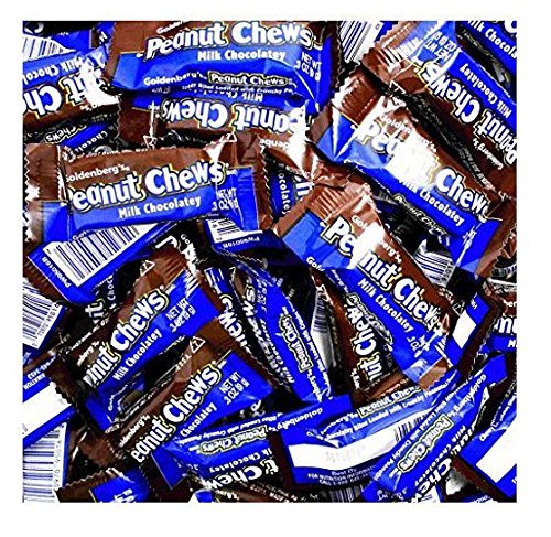 Goldenberg's Peanut Chews - Milk Chocolatey Bulk Bag 225 Count(Uscandyonline)