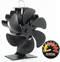 Wood Wood Stove Fan: Heat-Powered