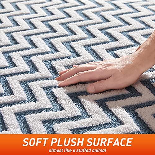 Waterproof Mattress Protector-Premium Crystal Velvet Fabric Fits Up 18 Inch Deep Pocket Twin Bed Mattress-Breathable Noiseless Mattress Pad Cover Protection Vinyl-Free Washable (Queen Size) #TOP4