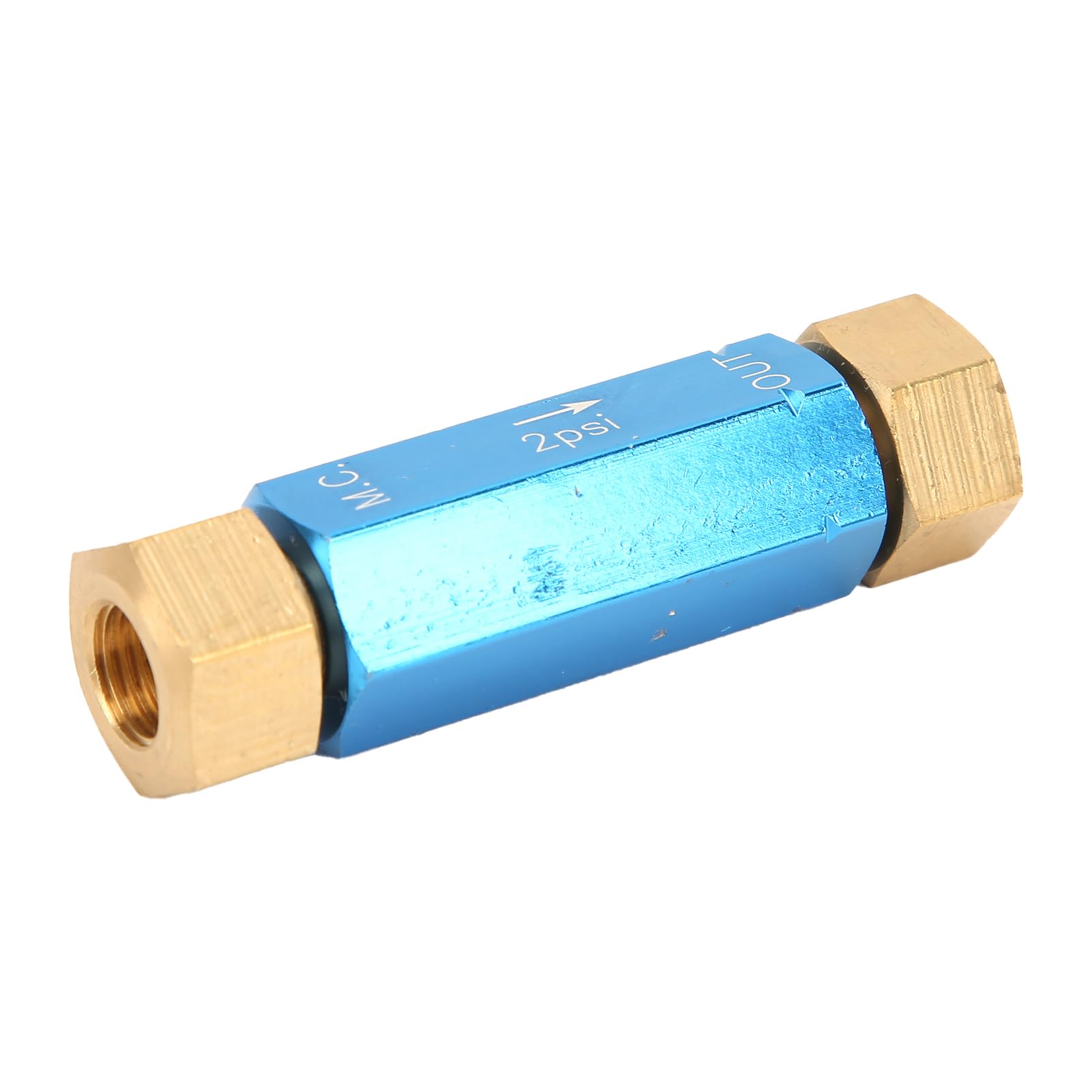Generic Valve Résiduelle en Alliage D'aluminium Haute Résistance 2 Lb 260-3278 pour Disque 3/8-24 Pouces, Favorise les Virages Pendant le Freinage, pour les Voitures de Course, la Dérive