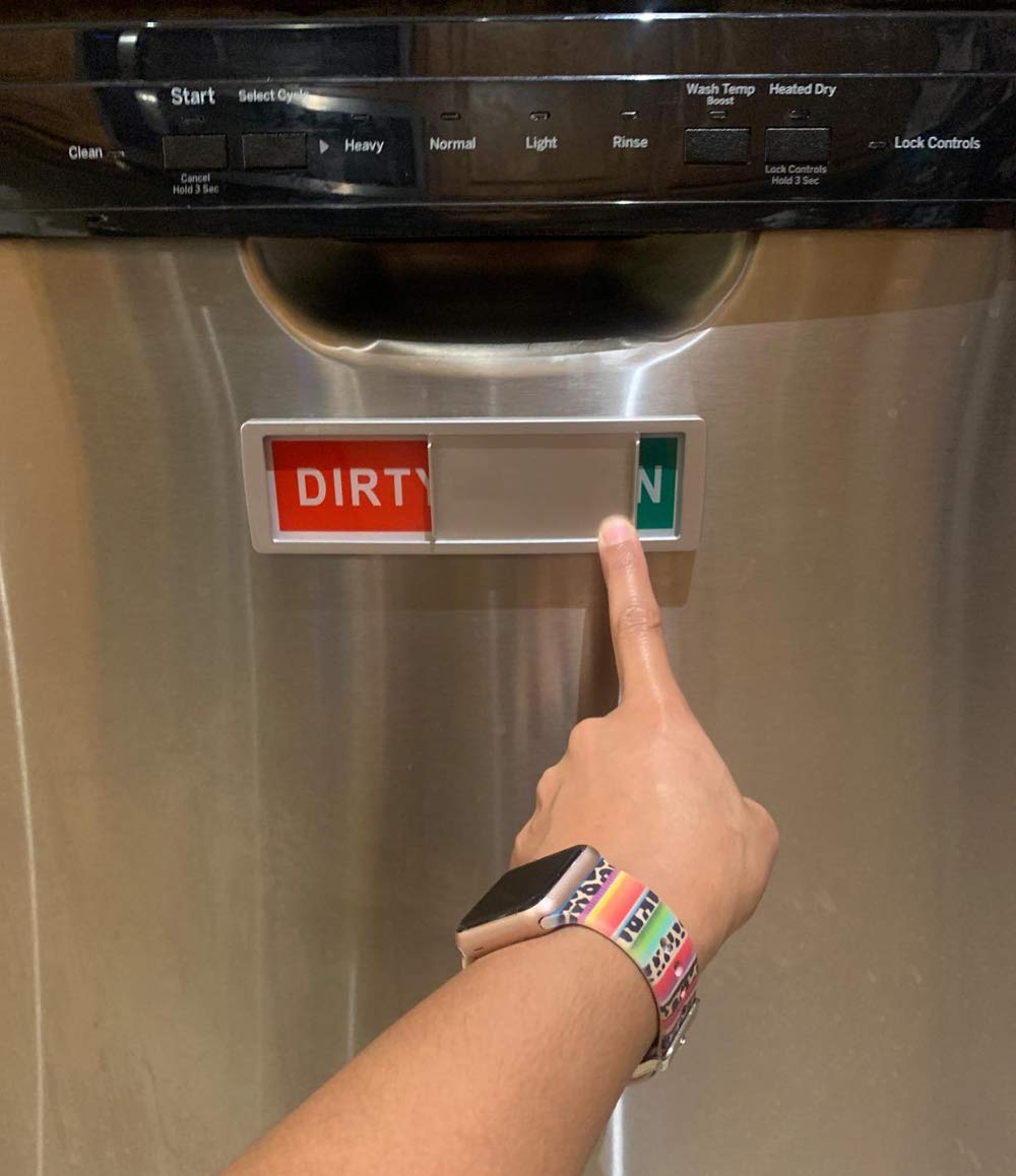 Dishwasher Sign Clean Dirty Dishwasher Magnet Clean Dirty Sign By ...
