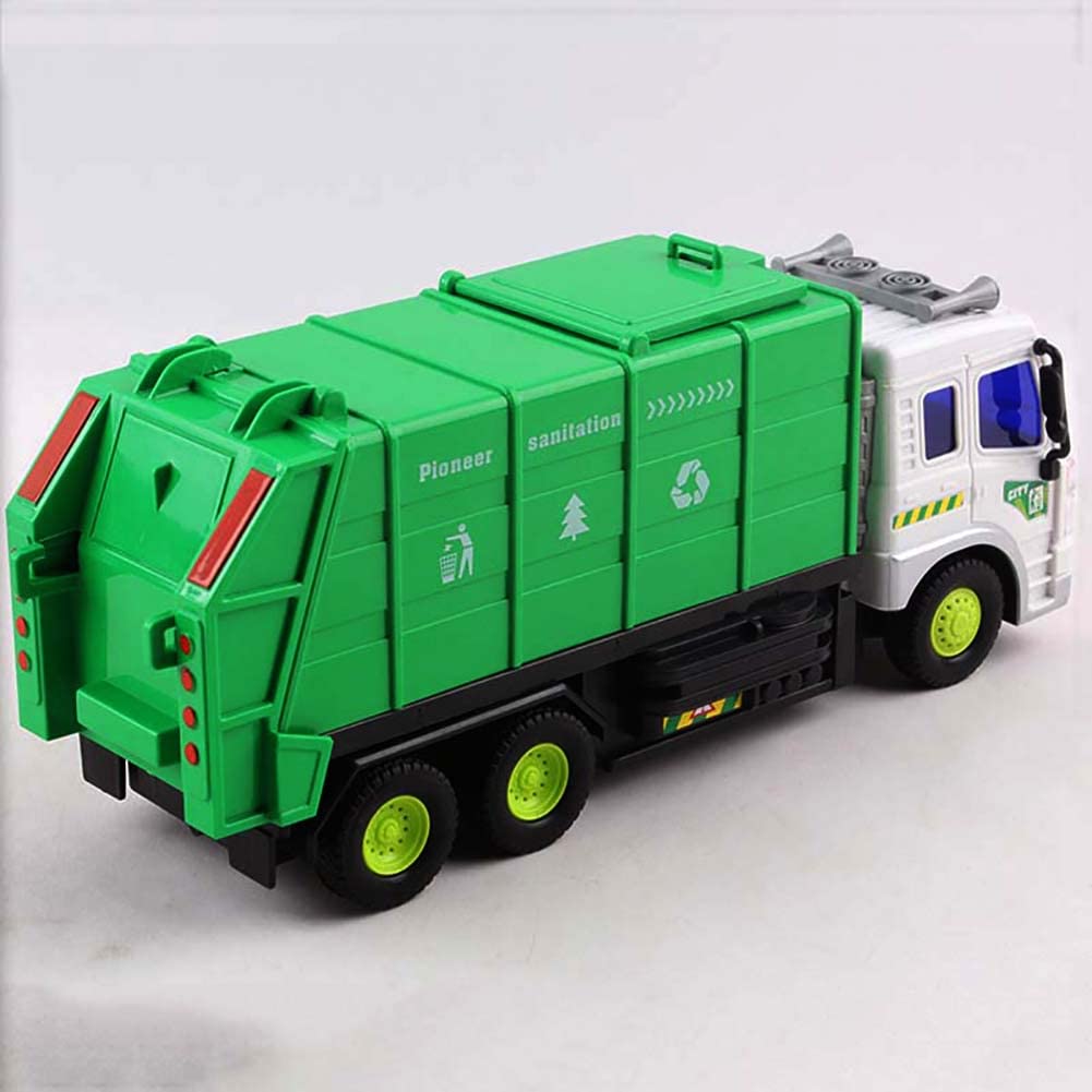 Amazon.co.jp: 1:16リモートコントロールごみ収集車のおもちゃ男の子の