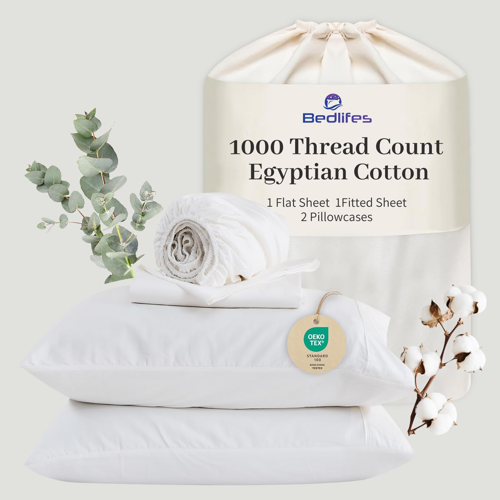 Bedlifes Egyptian Cotton Sheets