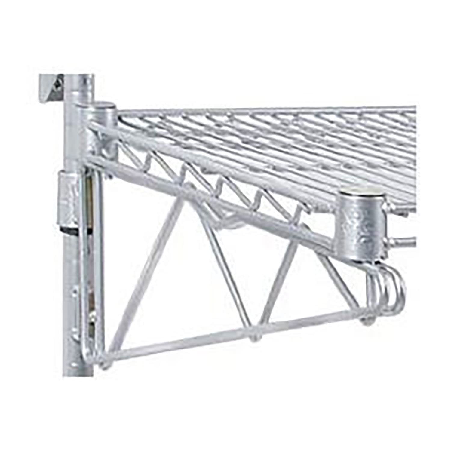 Global Industrial 24" Deep Adjustable Single Shelf Support Kit (Pair)-picture-25