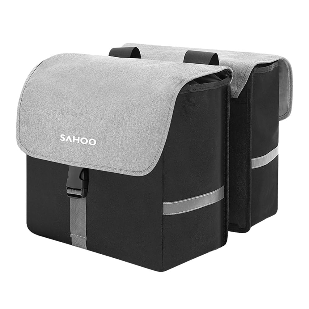Sac de Porte-Bagages arrière de Vélo Grande Capacité 40L pour Voyager et Faire la Navette