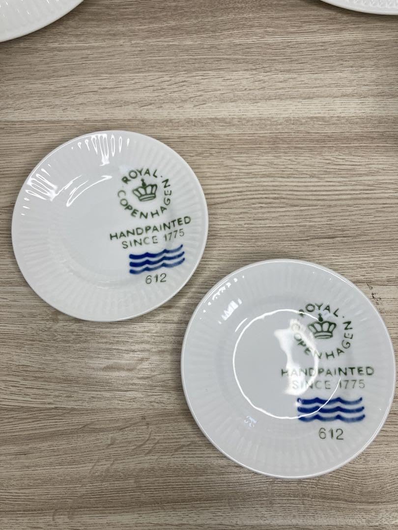 ロイヤルコペンハーゲン ペアマグカップ 小皿