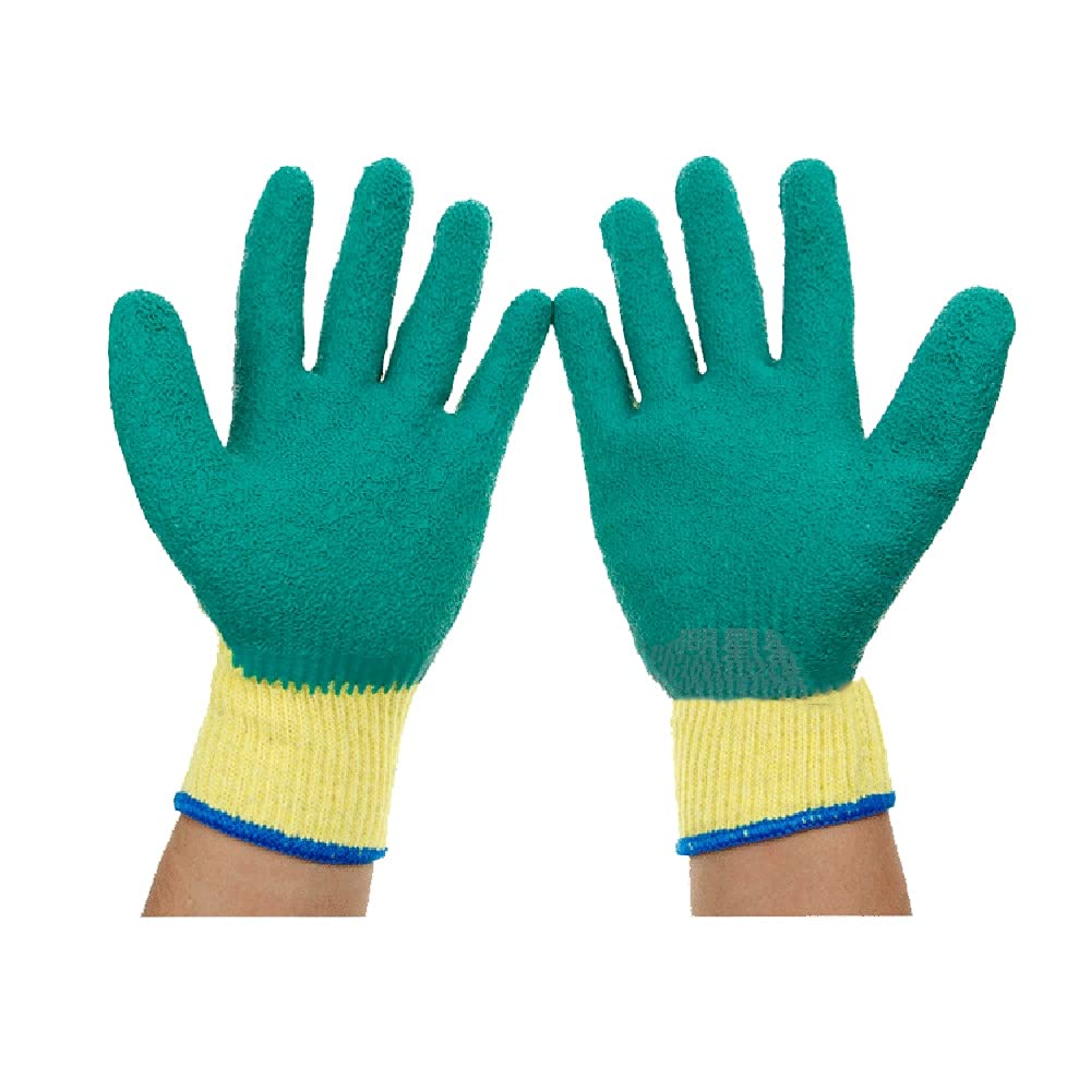 Axdwfd Guantes Resistentes A La Protección De Grado 5, Guantes Resistentes Al Desgaste, Guantes De Seguridad For La Protección De Las Manos Y El Trabajo En El Jardín, Guantes De Cocina For Rebanar