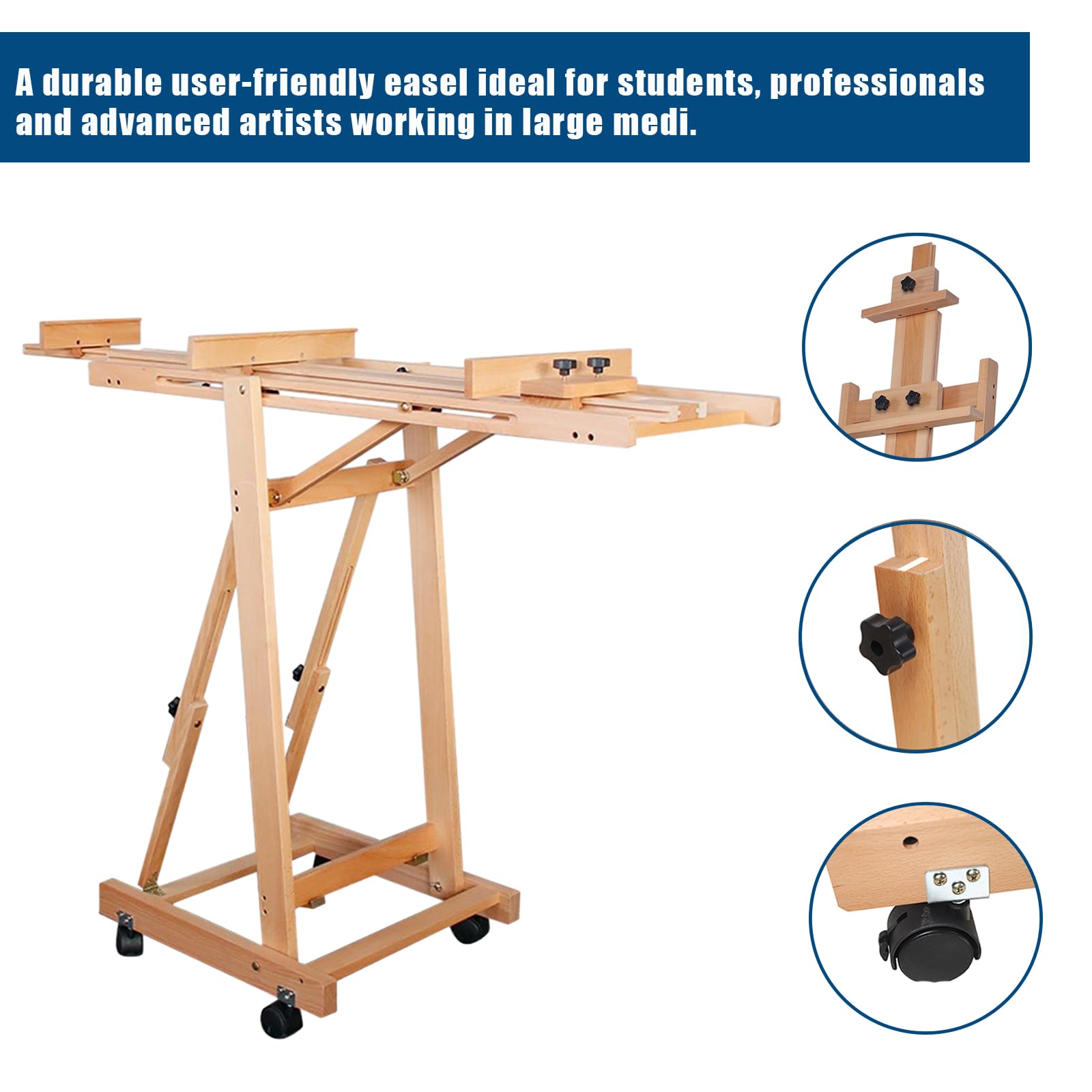 Las Mejores Ofertas En Mesas De Madera Maciza Altura Ajustable | EBay