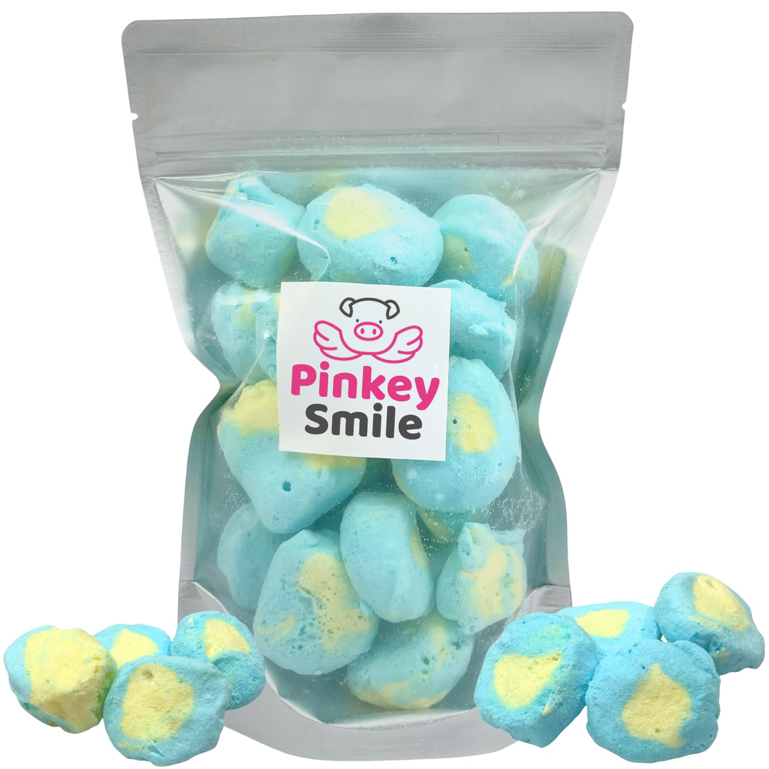 Passionfruit Flavored Freeze-Dried Taffy 2 oz – Crunchy & Airy Snack – Bite-Size Pieces – Ships in Box – Bold Taste & Light Texture