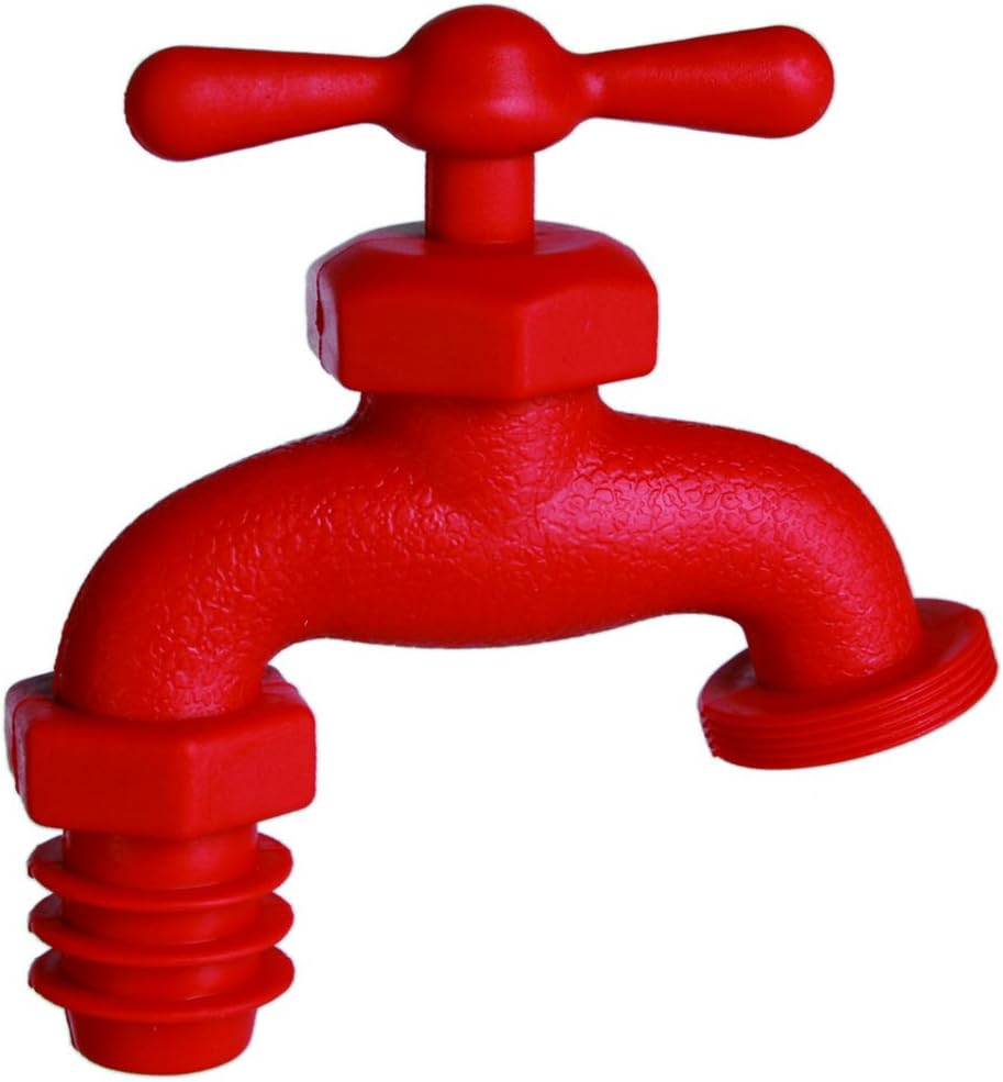 Out of the Blue Water Bottle Stopper In Red Industrial