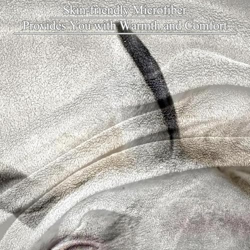Plaid licorne microfibre jeté de canapé chaud et doux 150x100