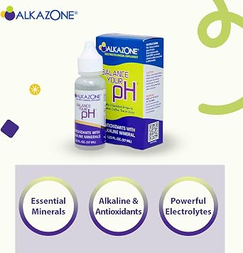 ALKAZONE Balance Your pH (Antioxidants Alkaline Mineral Booster & Supplements) (6-Pack)