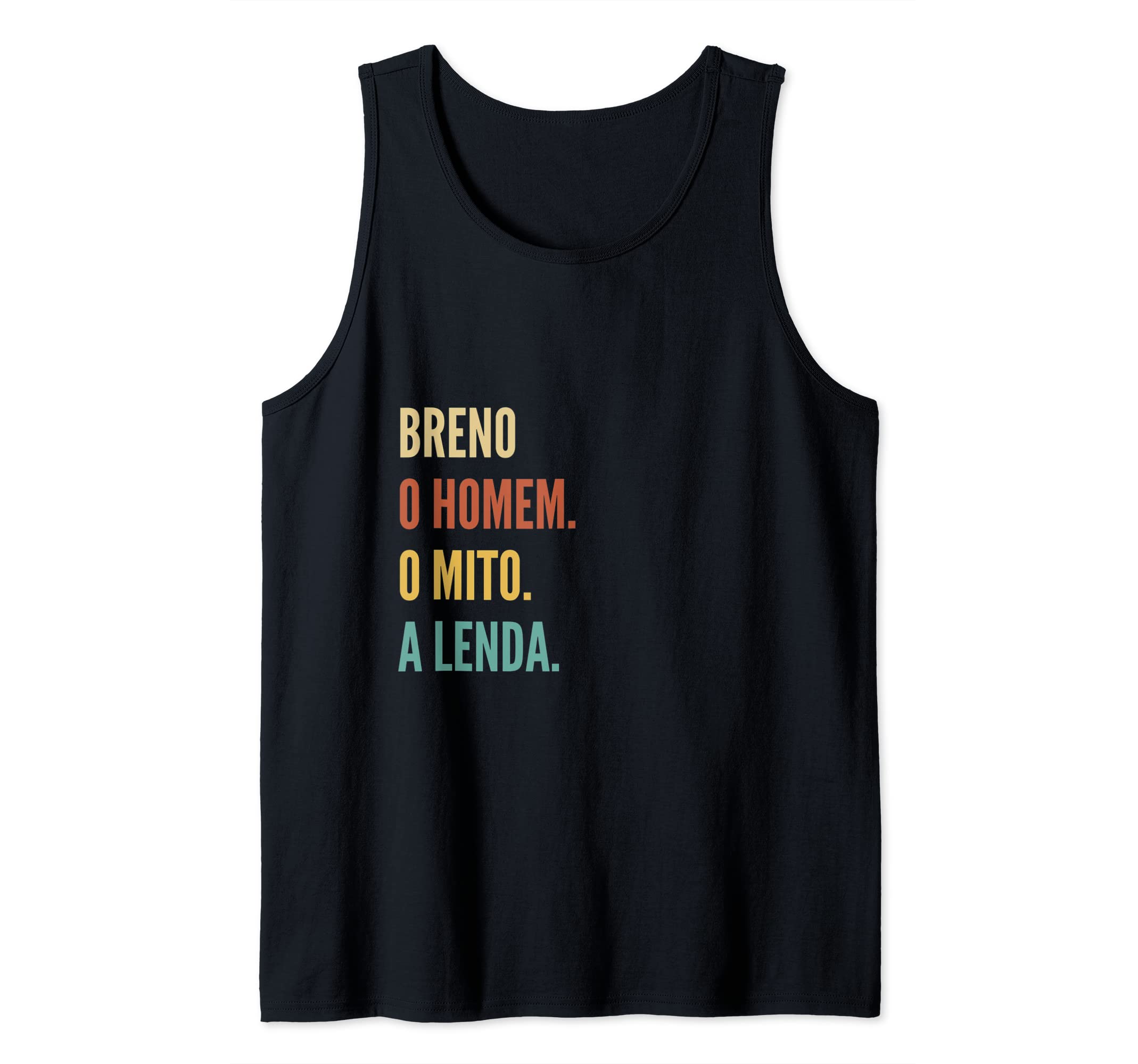 Funny Portuguese First Name Design - Breno Tank Top