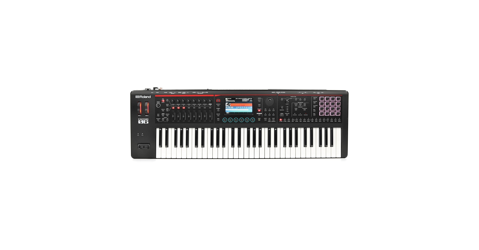 Amazon.com: Roland FANTOM-06 SYNTHESIZER KEYBOARD – 61-Note