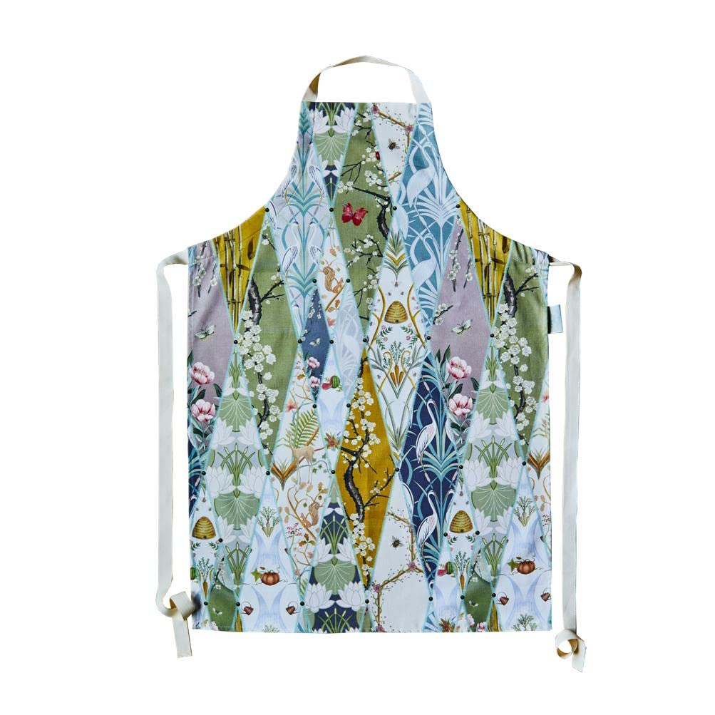 Nets At Home The Chateau By Angel Strawbridge APRON Kitchen Collection - NOUVEAU WALLPAPER - 62cm x 93cm