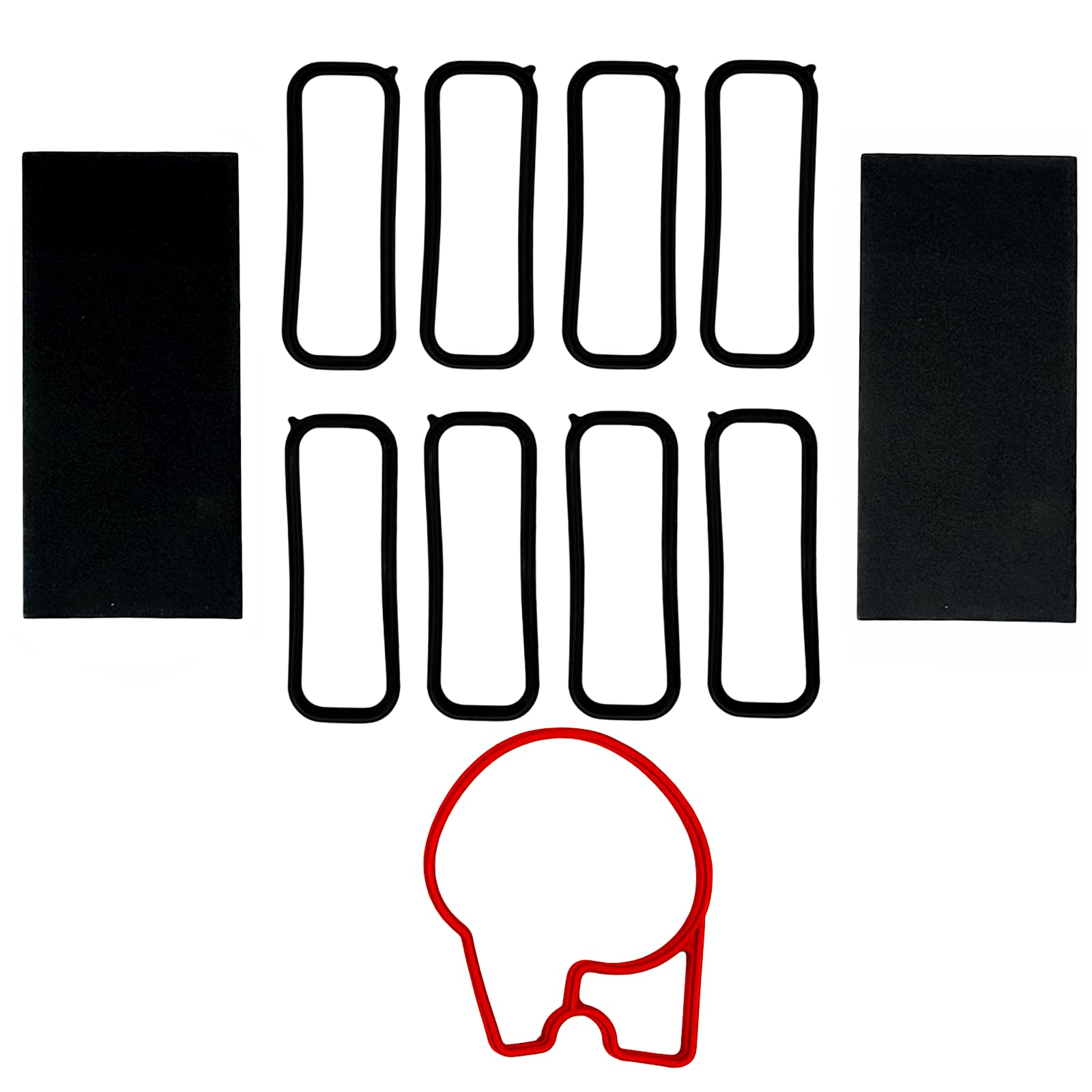 Photo 1 of Phoddar MS92438 Intake Manifold Lower Seal O-Ring & Throttle Body Gasket Set Kit
