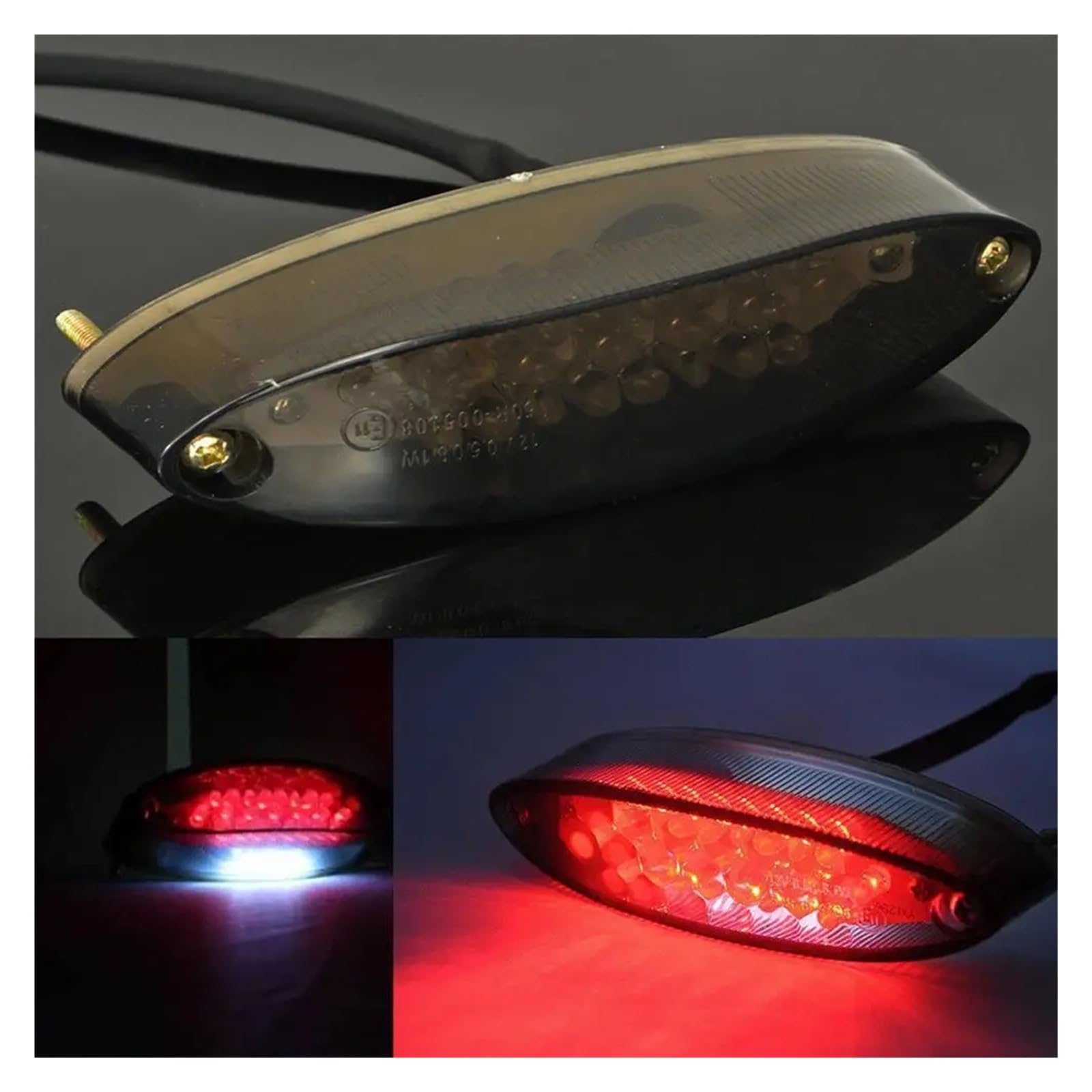 28 LED, Luce di Stop/Freno per Moto, Moto da Cross, Universale, 12V.