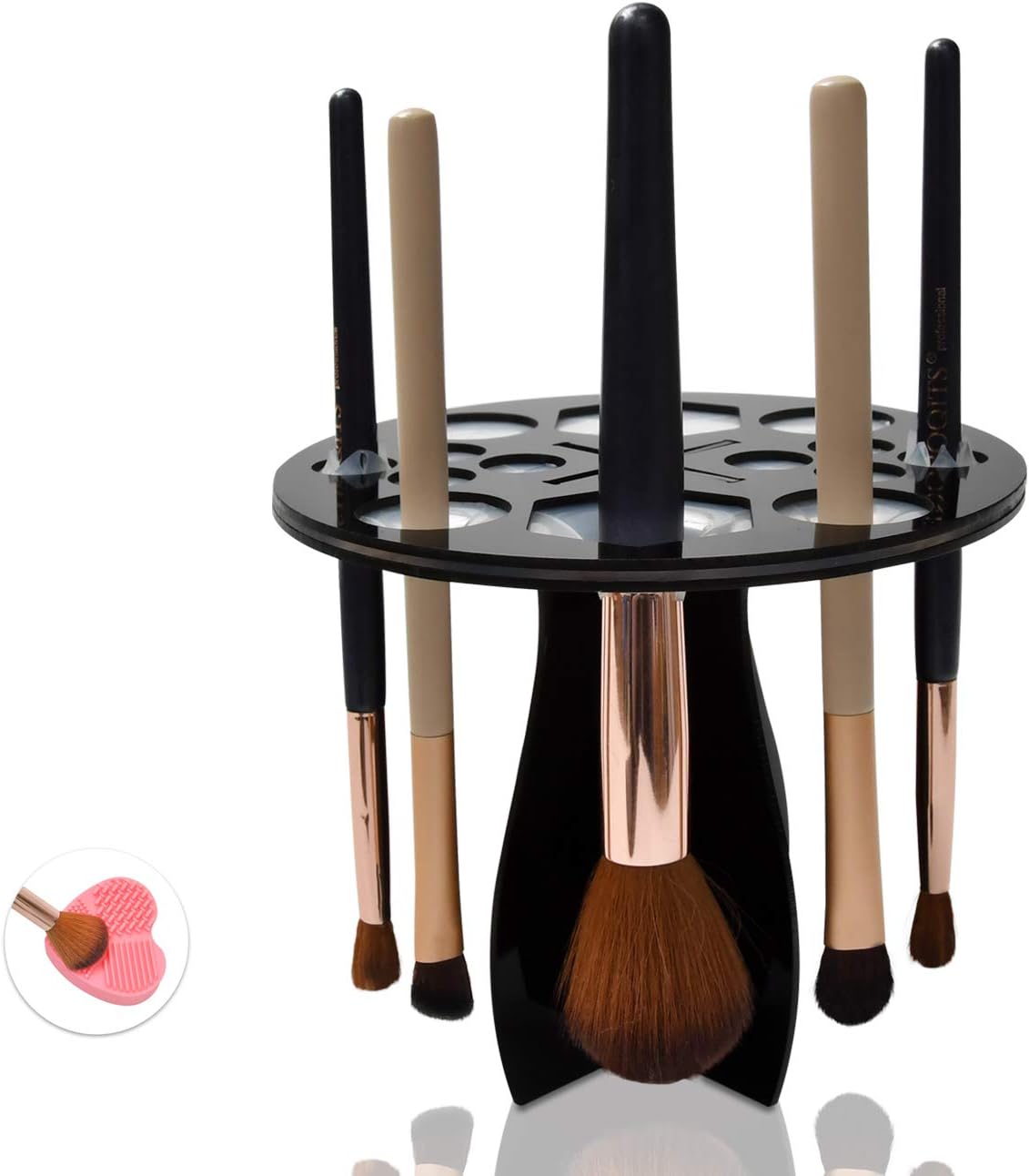 Amazon.co.jp Makeup Brush Stand, Cosmetic Brush Holder, Brush Holder