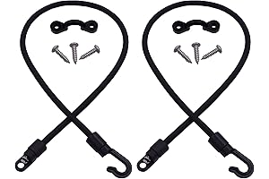 Secure Your Rods with Ease: 2 Pcs Retractable Rod Straps for the Perfect Fit