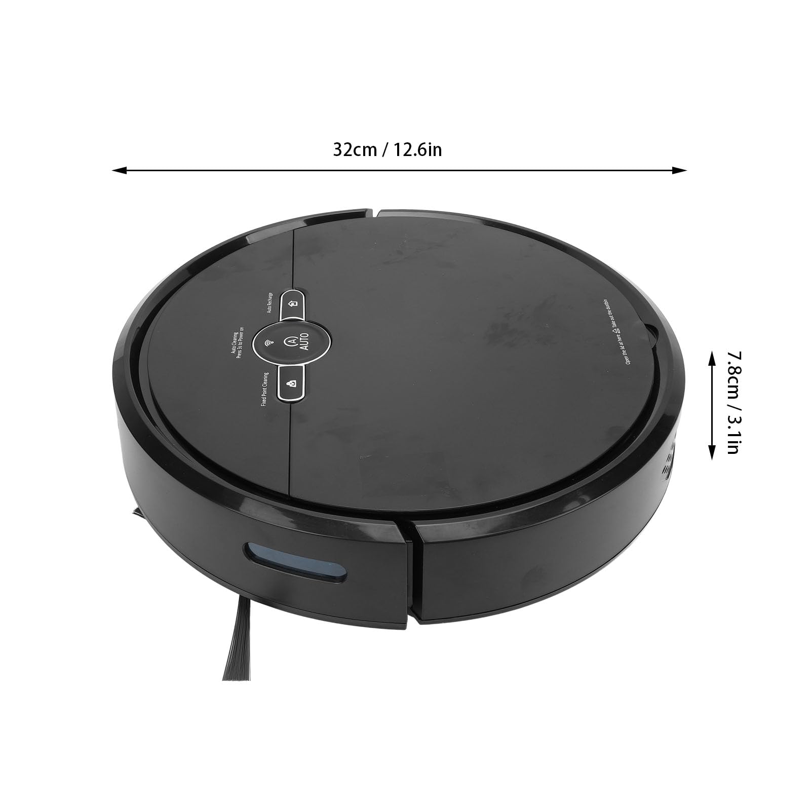 TOPINCN Robot Aspirador y Trapeador Combo 3 en 1 Aspirador Robótico Automático para Hogar Inteligente en Seco y Húmedo Aspirador Robot para Pisos Duros, Pelo de Mascotas